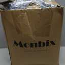 Monbix Queen Comforter Set - 7 Pieces Blue Gray Bed in a Bag Queen Bedding Sets with Comforters, All Seasons Comforter Bed Set with Sheets,Pillowcases & Shams (Queen(90"X90"))