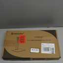 Single LCD Computer Monitor Free-Standing Desk Stand Mount Riser for 13 inch to 32 inch screen with Swivel, Height Adjustable, Rotation, Vesa Base Stand Holds One (1) Screen up to 77Lbs(HT05B-001))