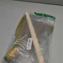 Wedding Broom for Jumping CeremonyHandmade Natural Whisk Broom with Wooden Handle, for Halloween DIY Decoration, Vietnamese Straw Soft Broom (12.6Width 28.74 Length)