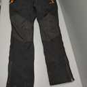 Gash Hao Mens Snow Ski Waterproof Softshell Snowboard Pants Outdoor Hiking Fleece Lined Zipper Bottom Leg, Size 32x32