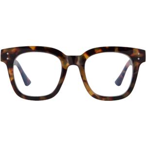 Madison Avenue Women Blue Light Glasses,Oversize Blue Light Blocker for Women, Anti Eyestrain & UV Protection Computer Eyeglasses Hanna (Tortoiseshell)