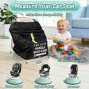 Guiseapue Car Seat Travel Bag for Airplane: Car Seat Bags for Air Travel Fit All Car Seats, Infant Carriers & Booster Seats, Carseat Cover Fit Doona Graco Evenflo, First Mothers Day Gifts for New Mom