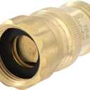 Vibrant Yard Co. LLC Lead-Free Brass 20-30 psi Water Pressure Reducer Regulator, 3/4 inch Hose Thread for Drip System, 140 psi Max Inlet Pressure