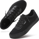 hash bubbie Unisex Slip on Sneakers Women's Canvas Sneakers Classic Non Slip Canvas Shoes Casual Tennis Shoes for Men 9