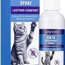 SINROBO Cat Deterrent Spray - Natural Cat Repellent Spray for Furniture, Safe Indoor & Outdoor Training Aid for Urine Marking & Anti-Scratch