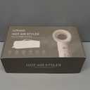 5 in 1 Multi Hot Air Styler Wrap, 110,000 RPM High-Speed Hair Dryer Brush with Auto Wrap Curlers & Blow Dryer Brush with Travel Case, Fast Drying & Frizz-Free Styling, No Heat Damage for Women (Ivory White & Champagne Gold)