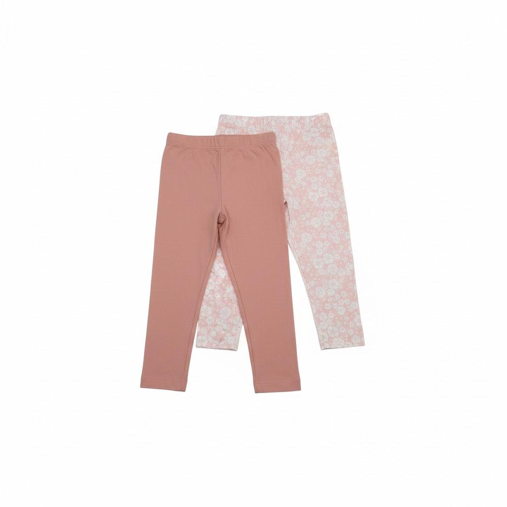 Amazon Essentials x Sofia Grainge Toddlers and Baby Girls' Legging, Pack of 2, 80