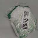 MITILLY Girls Lace Flower Ruffle Dress Chiffon Halter A Line High Low Flowy Junior Bridesmaid Dresses for Wedding Party (White), Size 8 years