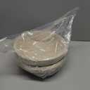 Bread Proofing Baskets Set of 2, 8.5 inch Round Dough Proofing Bowls w/Liners Perfect for Home Sourdough Bakers Baking