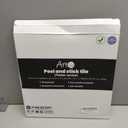 Art3d 10-Sheet Heavy-Duty Peel and Stick Backsplash, Waterproof Wall Tiles Stick on Kitchen Backsplash Living Space, Beige & White (12 x 12 Inch)