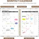 2026 Planner, Weekly and Monthly Planner for Women, Jan 2026 - Dec 2026 Pretty 2026 Calendar Planner with Monthly Tabs, Inner Pocket, Spiral Binding, Perfect for Office Home School - 8.5" x 11", Magical Forest