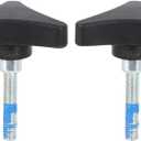 Knob Universal for Rolling Walker Rollator, Aluminum 3 Point Knob fits for Rolling Walker Rollator, Foldable Rollator Walker, Hand propelled Walker etc