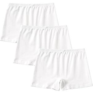 SEVENCANDY Girls Cotton Full Coverage shortPanties Little Big Kids Soft Solid Underwear 3 Years - 12 Years, 2 Pack