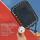 Baseball Racket for Fly Balls: Fungo Racket Baseball for Coaches and Parents to Help Players Practice Hitting Grounders and Pop Flies