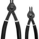 Husky 6 in. and 8 in. Snap Ring Pliers with Cushion Grip (2-Pack)