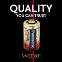 Panasonic CR2 3.0 Volt Long Lasting Lithium Batteries for Golf Rangefinders, Cameras, Flashlights and Other Devices, 7-Battery Pack