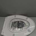 Jool Baby Quick Flip Toilet Seat with Built-in Potty & Splash Guard for Toddler Training, Slow Close (Elongated)