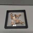 Rose Gold Slim Band and 2Pcs Bracelet Set for Women Compatible with Apple Watch 38mm 40mm 41mm 42mm(S10/11) Adjustable Metal Dressy Straps for iWatch Series 11/10/9/8/7/6/5/4/SE/3/2/1