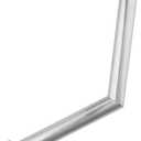 Side Mounted Boat Dinette, Removable, Adjustable Direction Boat Table Wall Mounted Dinette, ABS Waterproof Stainless Steel Table Legs Caravan and Boat. (Silver)