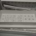 DEKAVA Cabinet, 2 Pack Under Sink Organizer, 2 Tier Sliding Bathroom Kitchen Organizer, Large White ABS Baskets, Easy Install & Clean