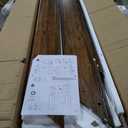 Tribesigns Farmhouse Console Table, 47 Inches Entryway Console Table with Storage, Industrial Hallway Accent Table for Living Room, Entrance (Rustic Brown)