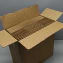 13x10x4 Inch Set of 18 Pack Brown Corrugated Shipping Boxs - Cardboard Boxes for Mailing, Packing and Literature Mailer Boxes, Small Business Mailing Bulk