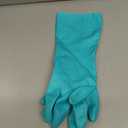 Elgood Reusable Dishwashing Cleaning Gloves with Latex free, Cotton lining,Kitchen Gloves 2 Pairs, blue Medium