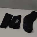 Organic Signatures Premium Cotton Crew Socks, Soft Athletic Socks, 3 pack