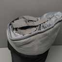 Sleeping Pads (75" x 28") Portable for Camping & Hiking with Elastic Straps, Cotton Soft Thick Cot Pad,Waterproof - Grey