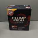 ARM & HAMMER Clump & Seal Platinum Cat Litter, Multi-Cat Clumping Litter Forms Rock-Hard Clumps, Powerful Odor Eliminators with Baking Soda, 14-Day Odor Control, 37 lbs