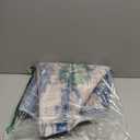 RELEANY Washable Area Rugs 4ft Non-Slip Modern Abstract Soft for Living Room Entryway Bedroom Nursery, Print Pattern, Blue Grey Navy Gray