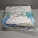 Coastal Beach 5x7 Area Rugs for Living Room, Bedroom, Entryway, Dining & Office - Shell Starfish Coral Washable Non-Slip Low-Pile Floor Mat