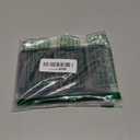 Self-Adhesive Disco Mirror Tiles Mosaic Tiles for DIY Craft Projects, 5 x 5 mm(Black,10800 Pieces)