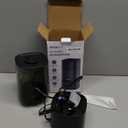 Humidifiers for Bedroom, 2.0L Cool Mist Humidifier for Home Plant and Baby Nursery, Quiet Ultrasonic Humidifier with 360 Nozzle, Auto Shut-Off, Filterless, Black