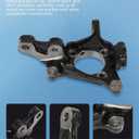 OCPTY Front Steering Knuckle and Hub Assembly for Subaru Forester 2014-2018, for Subaru Impreza 2014-2016, for Subaru WRX 2014, for Subaru WRX STI 2014, for Subaru Crosstrek 2016-2017 698-137