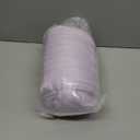 BEDELITE Fleece Throw Blanket for Couch - 300GSM Soft & Warm Fluffy Lavender Fog Blanket, Decorative and Giftable Striped Blankets for Women, Men, 50"x60"