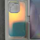 LONLI Hue - for iPhone 15 Pro Case - Iridescent [10FT Drop Protection] - Shockproof Cover with Color Changing Effect | Cute and Unique for Women, Girls and Men (2023) 