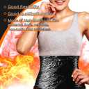 6 Rolls 60 Meters Black Osmotic Plastic Body Wrap, Workout and Sweat Enhancer Stomach Reduces Cellulite Body Wrap Film Effect Applicator