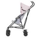 Dream On Me Aero Travel Umbrella Stroller, One-Hand Quick Fold, 3-Point Safety Harness, Dual Brakes, Adjustable Removable Canopy, Lightweight Compact & Space-Saving for Infants and Toddlers Pink