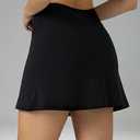 Coloarfulkoala women's sports skirt shorts black M