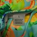 ROSEWE Womens Double Straps Bikini Sets, V-Neck Triangle Top with Mid-Waisted Briefs, Two Piece Colorful Halter Swimsuits Large