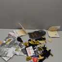 Black Gold Birthday Decorations,Party Decorations with Sand White Champagne Gold Balloon Heart Balloons Happy Birthday Banner Fringe Curtain for Women Men Boho Baby Shower Birthday Party Decor