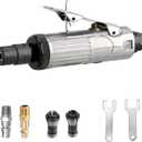 1/4 Inch Air Die Grinder, 25,000 RPM Free Speed,1/4 Inch (6MM) and 1/8 Inch (3MM) collet,Mini and Compact Size,Polishing Tool