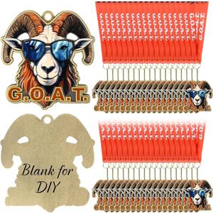 12/24/36 Pcs 2.56" Award Medals Bulk with Neck Ribbon Sport Winner Medal Trophy for Christmas Team Tournaments Prize Gift Participation Competition Party Favor