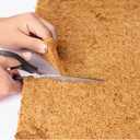 SUNYAY 16x80 inch Natural Coconut Coir Liner Sheets Coco Fiber Roll Coco Mat for Planter Flower Basket Liner Garden Decoration Animal Pet Pad