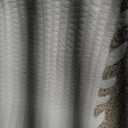 OIAHOMY 90L Blanket Basket for Living Room, Large Basket 23" x 23" x 13" with Handle, Laundry Hamper for Blankets, Pillows, Toy Storage for Kids, Dogs - Light Brown & White