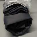 YoungsTex Dark Grey Blackout Curtains 72 Inches Long for Bedroom - Room Darkening Drapes with Grommet for Living Room Dining Privacy Thermal Insulated, 2 Panels, 42 x 72 Inch