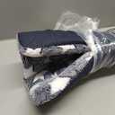 Dog Bed Mat - Comfortable Dog Kennel Pad, Multi-Purpose Crate Bed Mats for Dogs & Cats (NavyBlue&Stars, 24.0" L x 18.0" W x 1.5" Th)