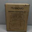 MUXHOMO 7 Pieces Queen Comforter Set, Reversible Bed in a Bag Queen Size, All Season Bedding Set with Comforter, Flat Sheet, Fitted Sheet, Pillowcases & Shams, Sage Green & Beige (Queen (88"x88"))