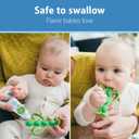 3 x Dr. Browns Fluoride-Free Baby Toothpaste, Infant & Toddler Oral Care, Strawberry, 1-Pack, 1.4oz/40g, 0-3 years